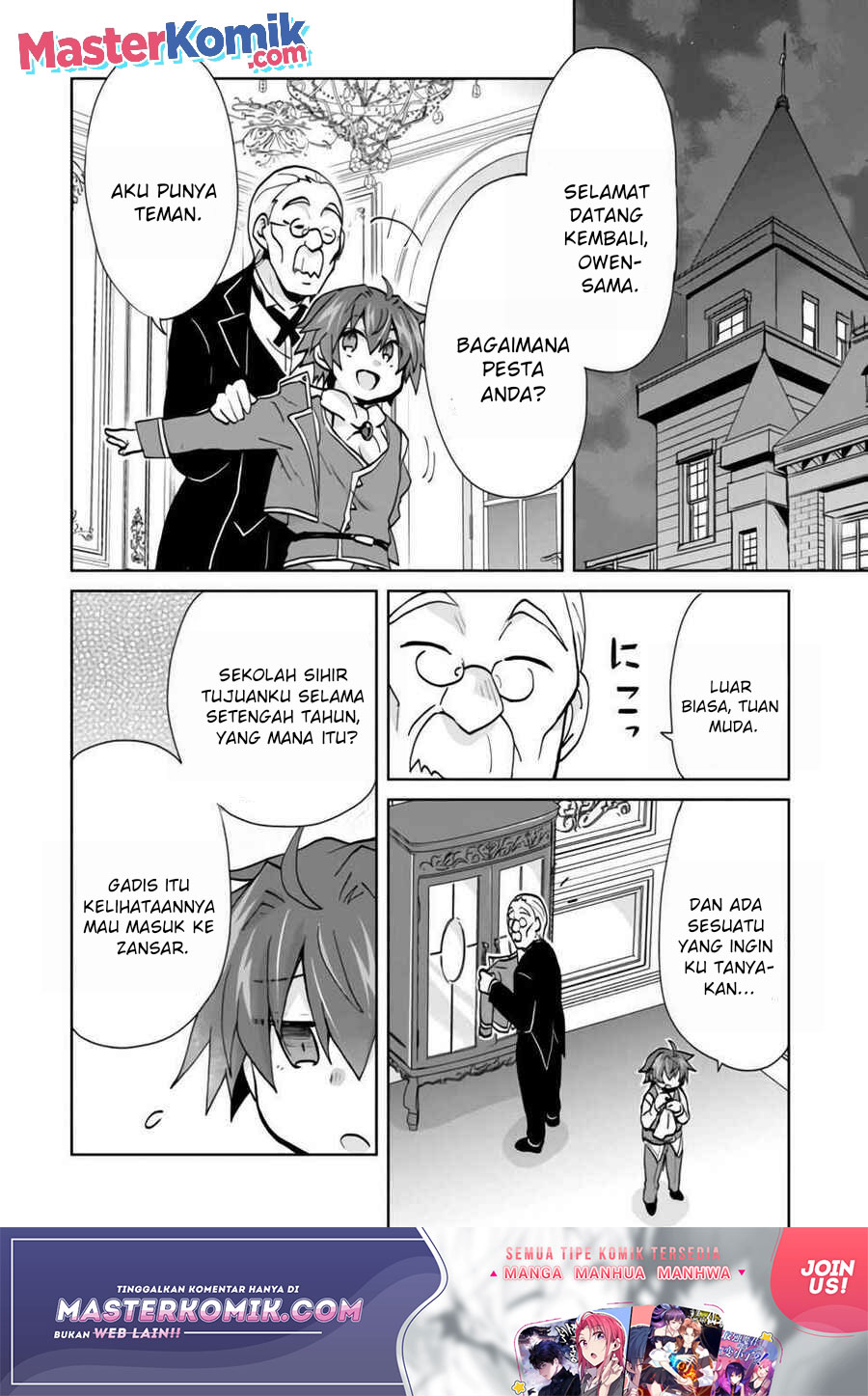 Reincarnated As The Son Of A Vicious Lord! -When I Was Having Fun Learning Chapter 03 Gambar 7