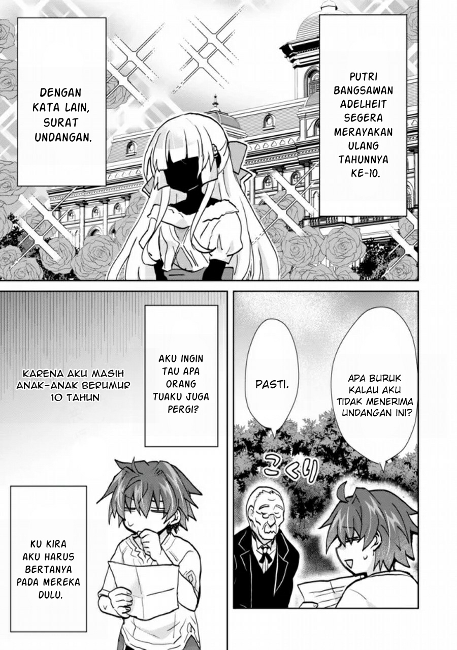 Reincarnated As The Son Of A Vicious Lord! -When I Was Having Fun Learning Chapter 01.2 Gambar 16