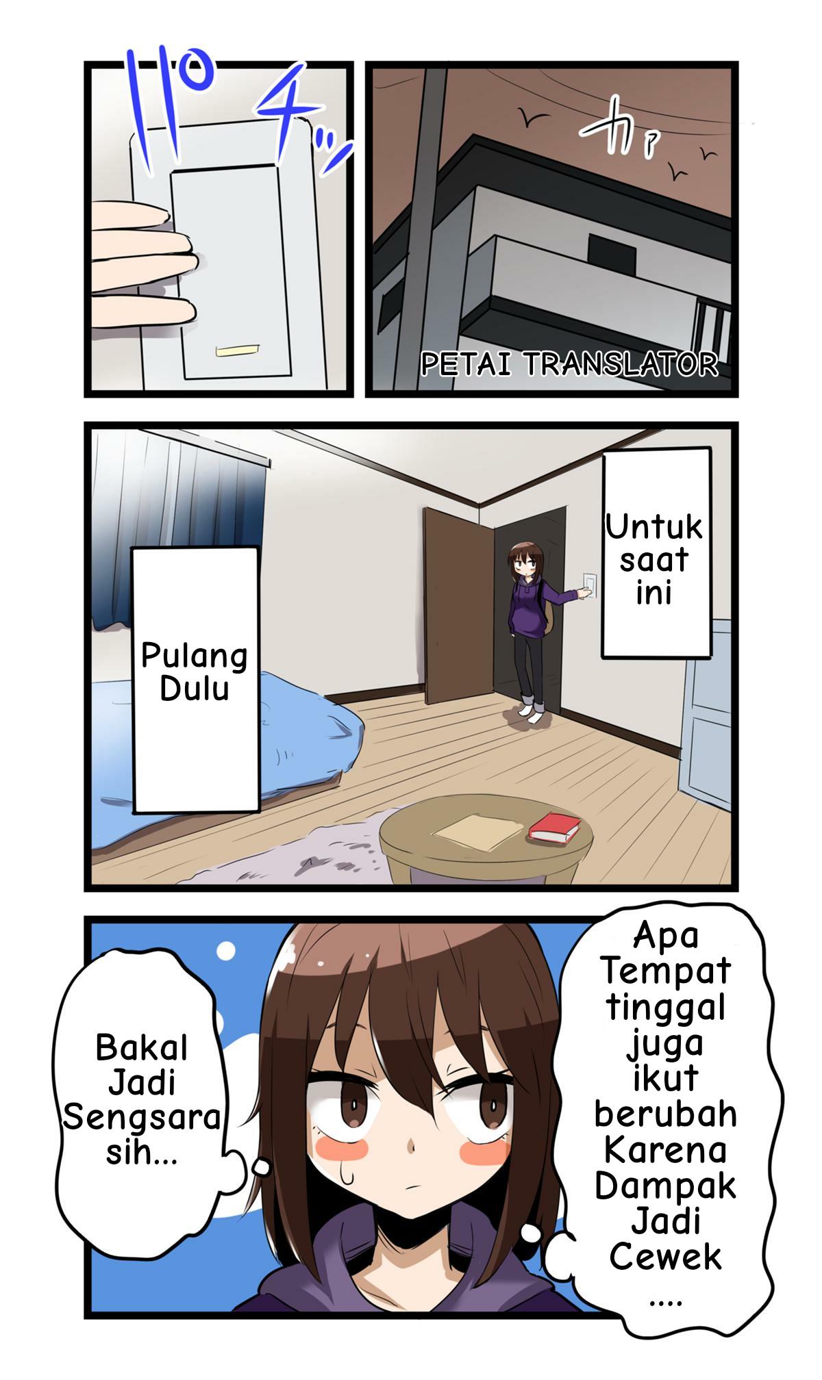 Baca Manga After Visiting An Odd Website, I Transformed Into A Girl Chapter 4 Gambar 2
