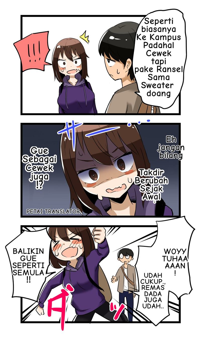 After Visiting An Odd Website, I Transformed Into A Girl Chapter 2 Gambar 4