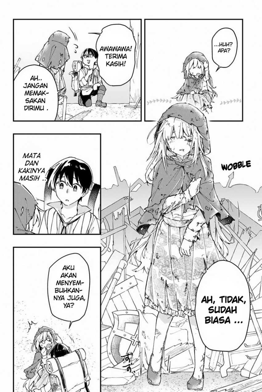 Kiwameta Heel ga Subete wo Iyasu! – Mura de Muyou ni natta Boku wa, Hirotta Gomi wo Geki Rare Item ni Shuuzen shite Nariagaru Chapter 01.2 Gambar 19