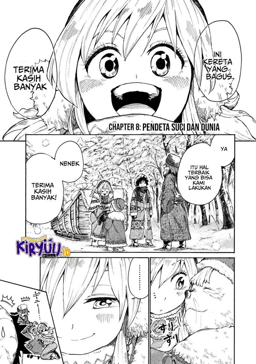 Baca Manga Mazumeshi Elf to Yuubokugurashi Chapter 08 Gambar 2