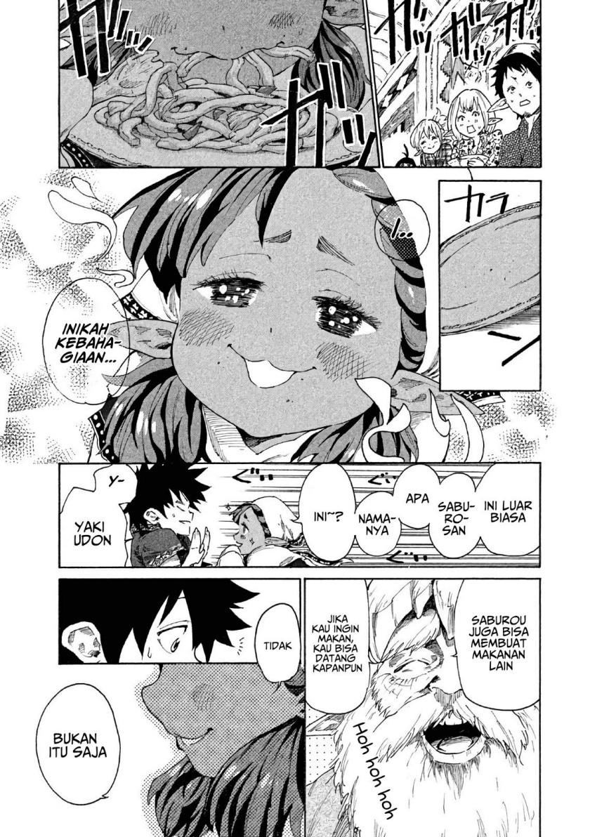 Mazumeshi Elf to Yuubokugurashi Chapter 05 Gambar 12
