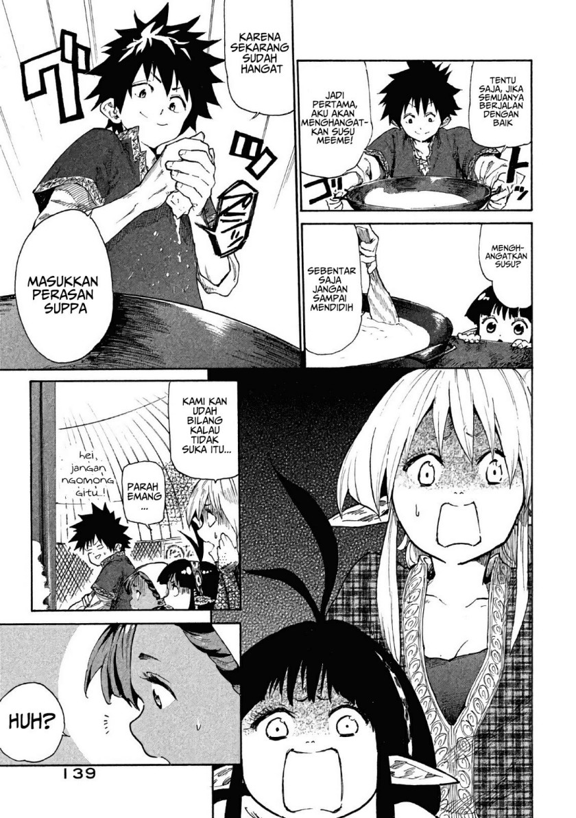 Mazumeshi Elf to Yuubokugurashi Chapter 05 Gambar 18