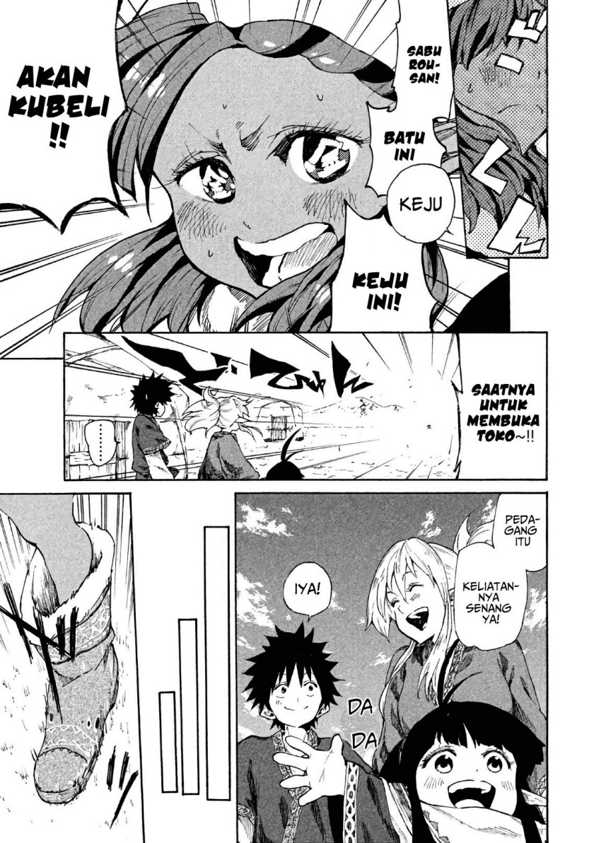 Mazumeshi Elf to Yuubokugurashi Chapter 05 Gambar 24