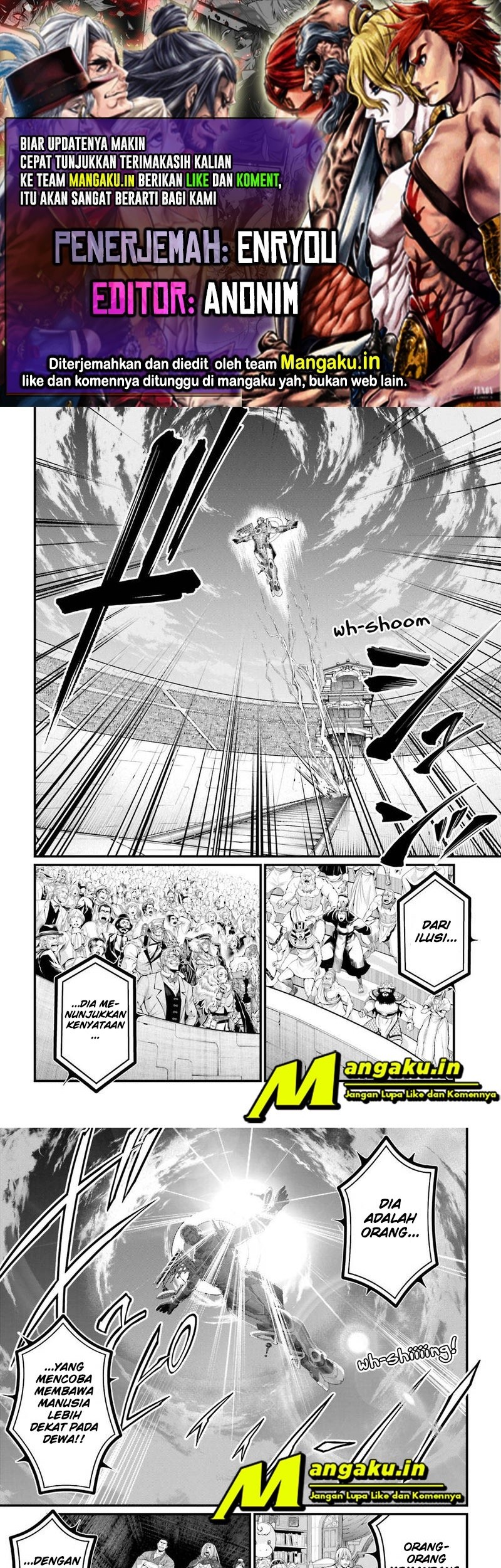 Baca Komik Shuumatsu no Valkyrie Chapter 68.2 Gambar 1