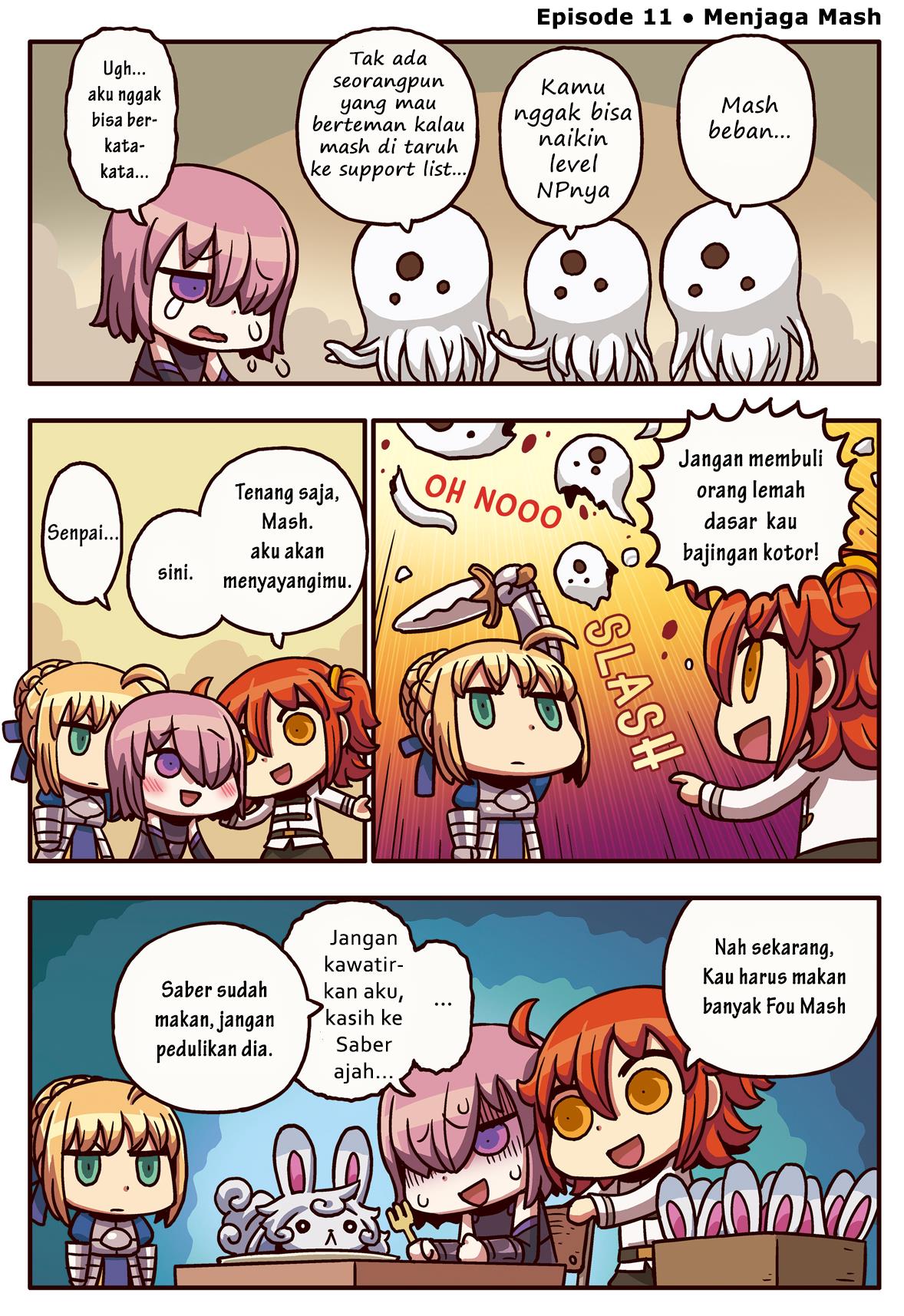 Baca Komik Motto Manga de Wakaru! Fate/Grand Order Chapter 11 Gambar 1
