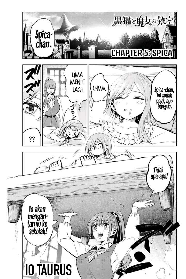 Baca Manga Kuroneko to Majo no Kyoushitsu Chapter 05 Gambar 2