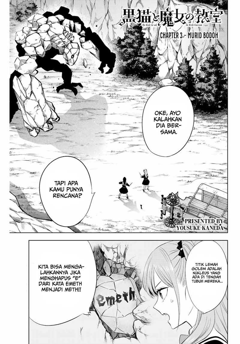 Baca Manga Kuroneko to Majo no Kyoushitsu Chapter 03 Gambar 2