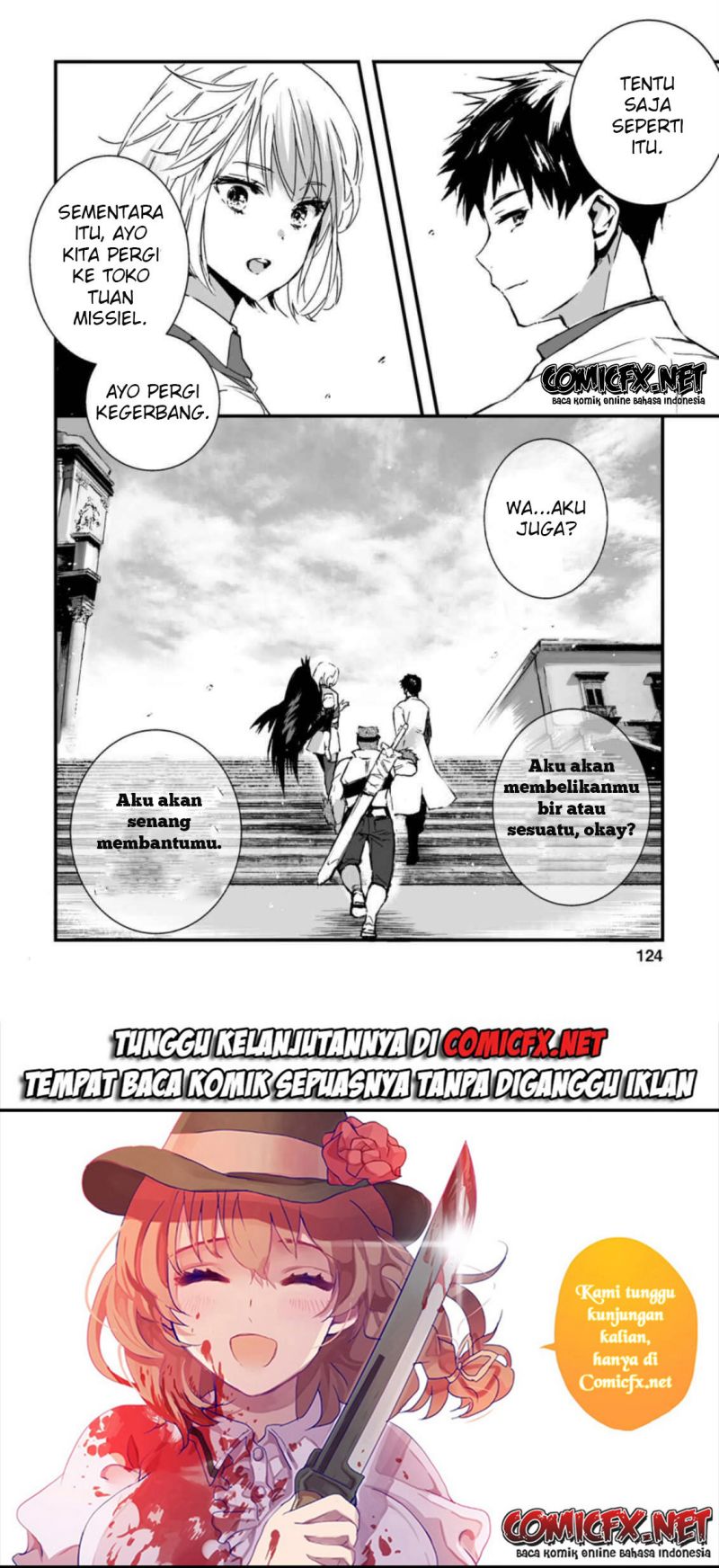 Hakui no Eiyuu Chapter 04.3 Gambar 11