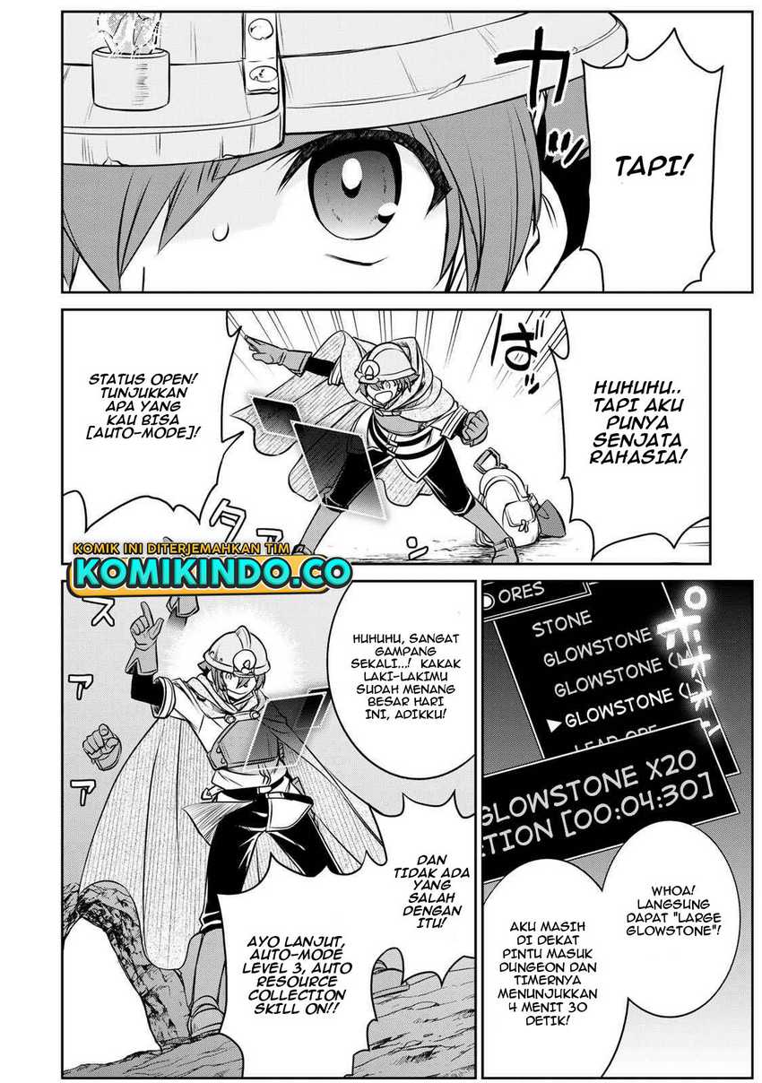 Baca Manga Dame Skill [Auto Mode] ga Kakuseishimashita ~Are, Guild no Scout-san, Ore wo “Iranai”-tte Itte Masendeshita?~ Chapter 03 Gambar 2