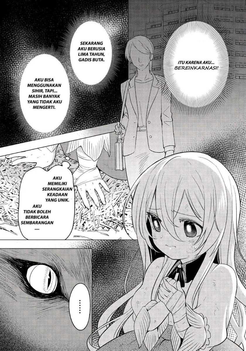 Tensei-saki wa Moumoku Youjo deshita: Zense no Kioku to Mahou wo Tayori ni Ikinobimasu Chapter 01 Gambar 12
