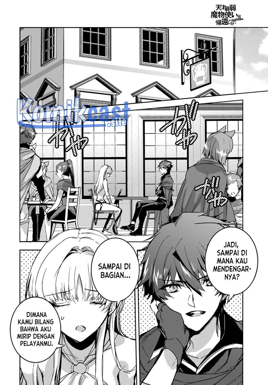 Tensai Saijaku Mamono Tsukai wa Kikan Shitai Chapter 03 Gambar 8