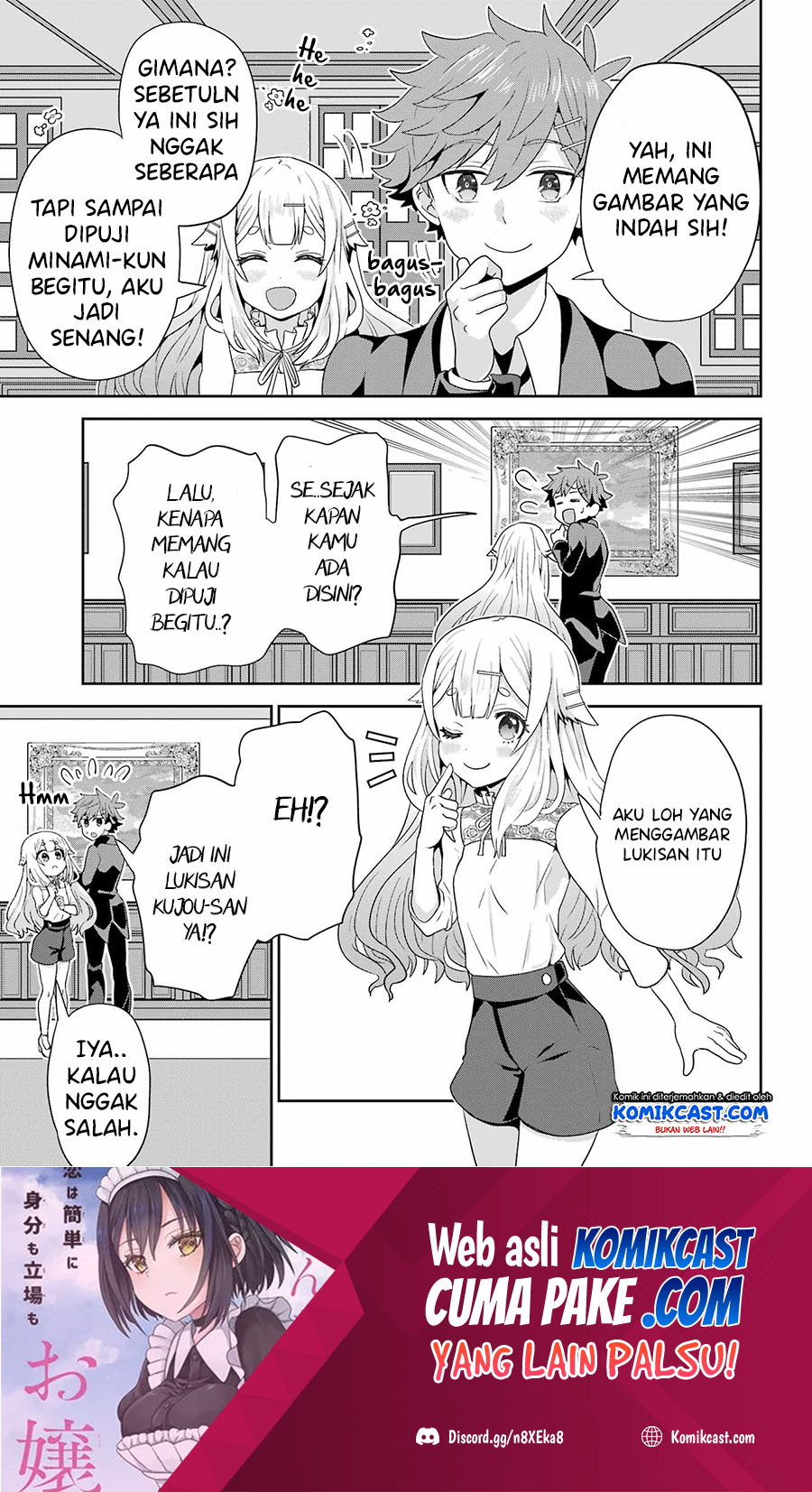  Gomennasai Ojou-sama, Ore wa Maid ga Suki nan desu Chapter 02.2 gambar nomor 2