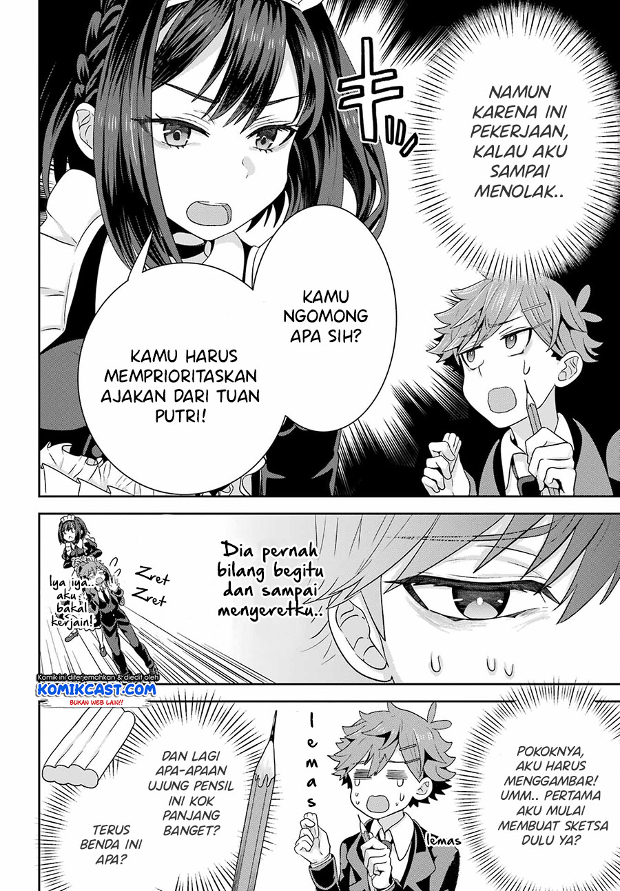 Gomennasai Ojou-sama, Ore wa Maid ga Suki nan desu Chapter 02.2 Gambar 7