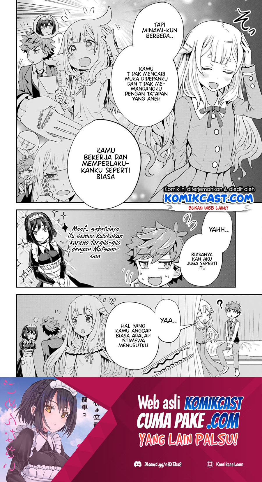  Gomennasai Ojou-sama, Ore wa Maid ga Suki nan desu Chapter 01.3 gambar nomor 2