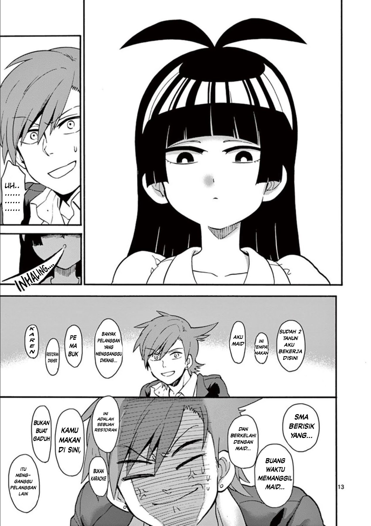 Moukin-chan Chapter 04 Gambar 14