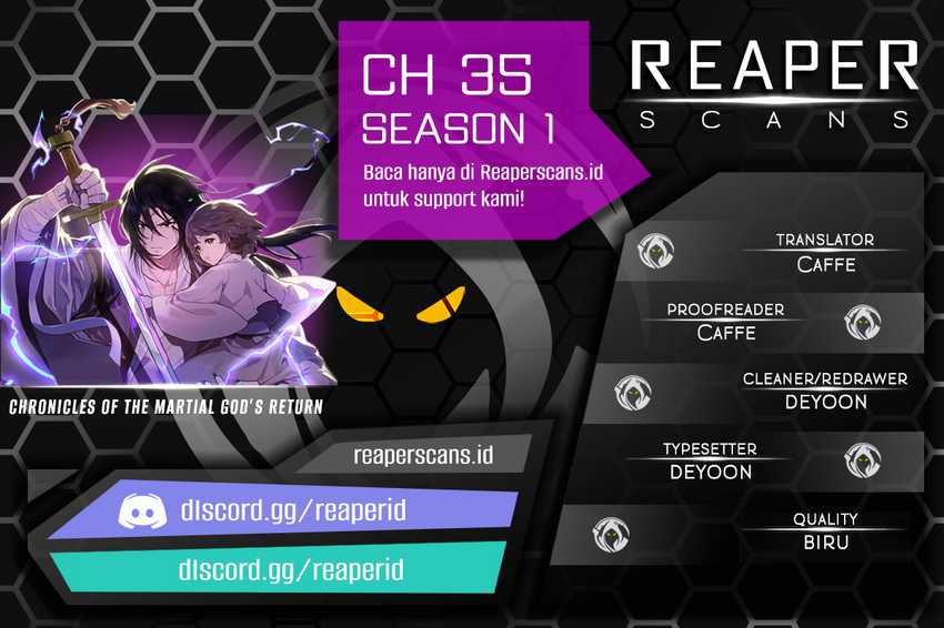 Baca Komik Chronicles Of The Martial God’s Chapter 35 Gambar 1