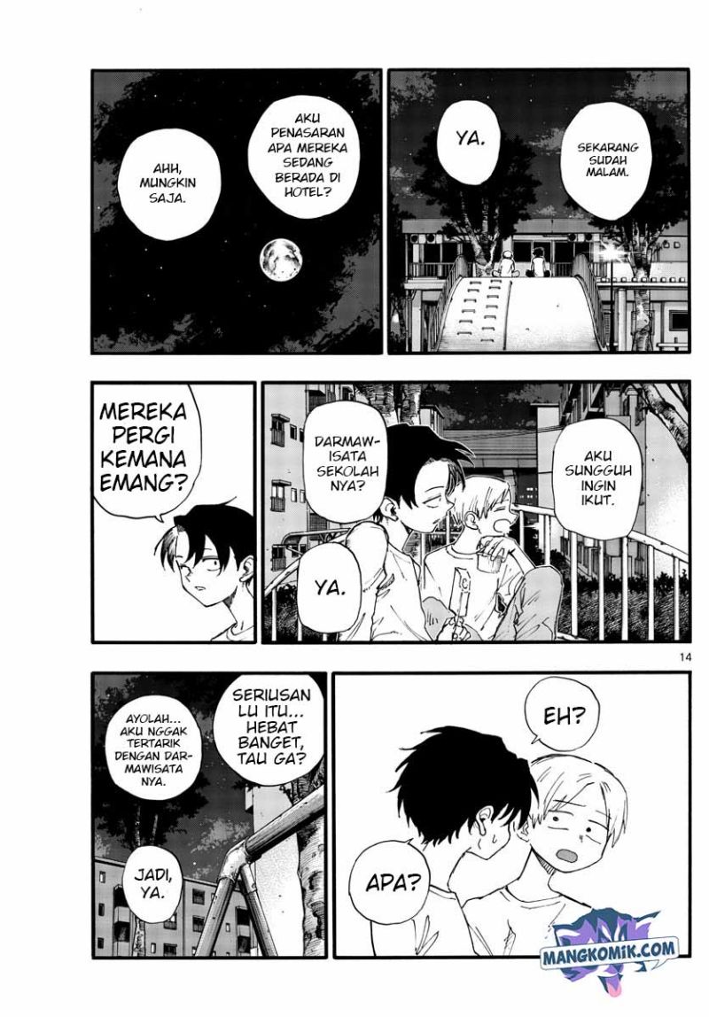 Yofukashi no Uta Chapter 133 Gambar 14