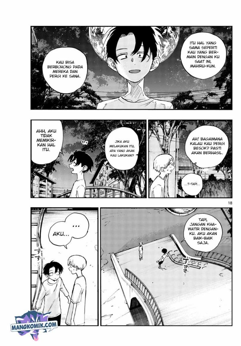 Yofukashi no Uta Chapter 133 Gambar 18