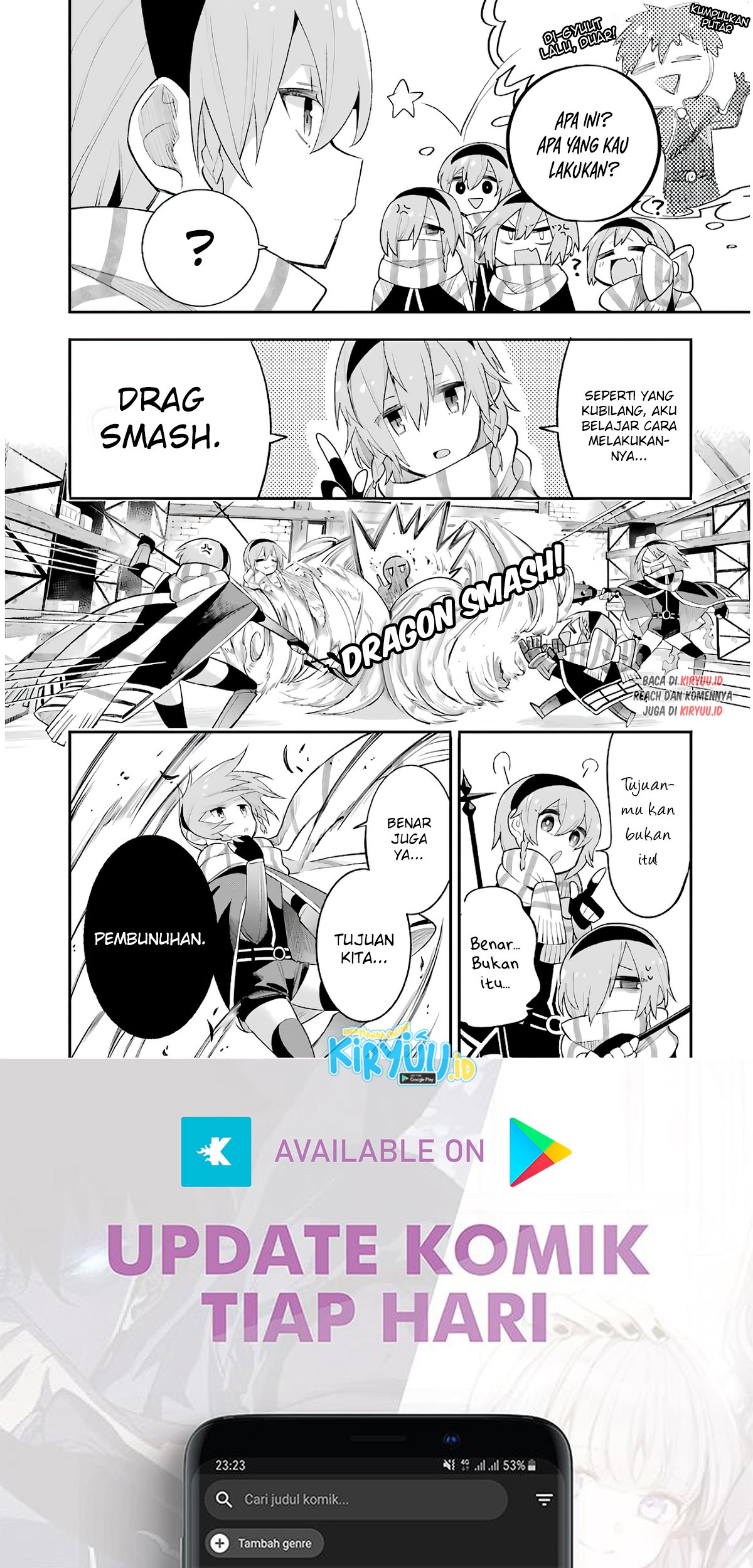 Eiyuu Kyoushitsu Chapter 14.1 Gambar 13