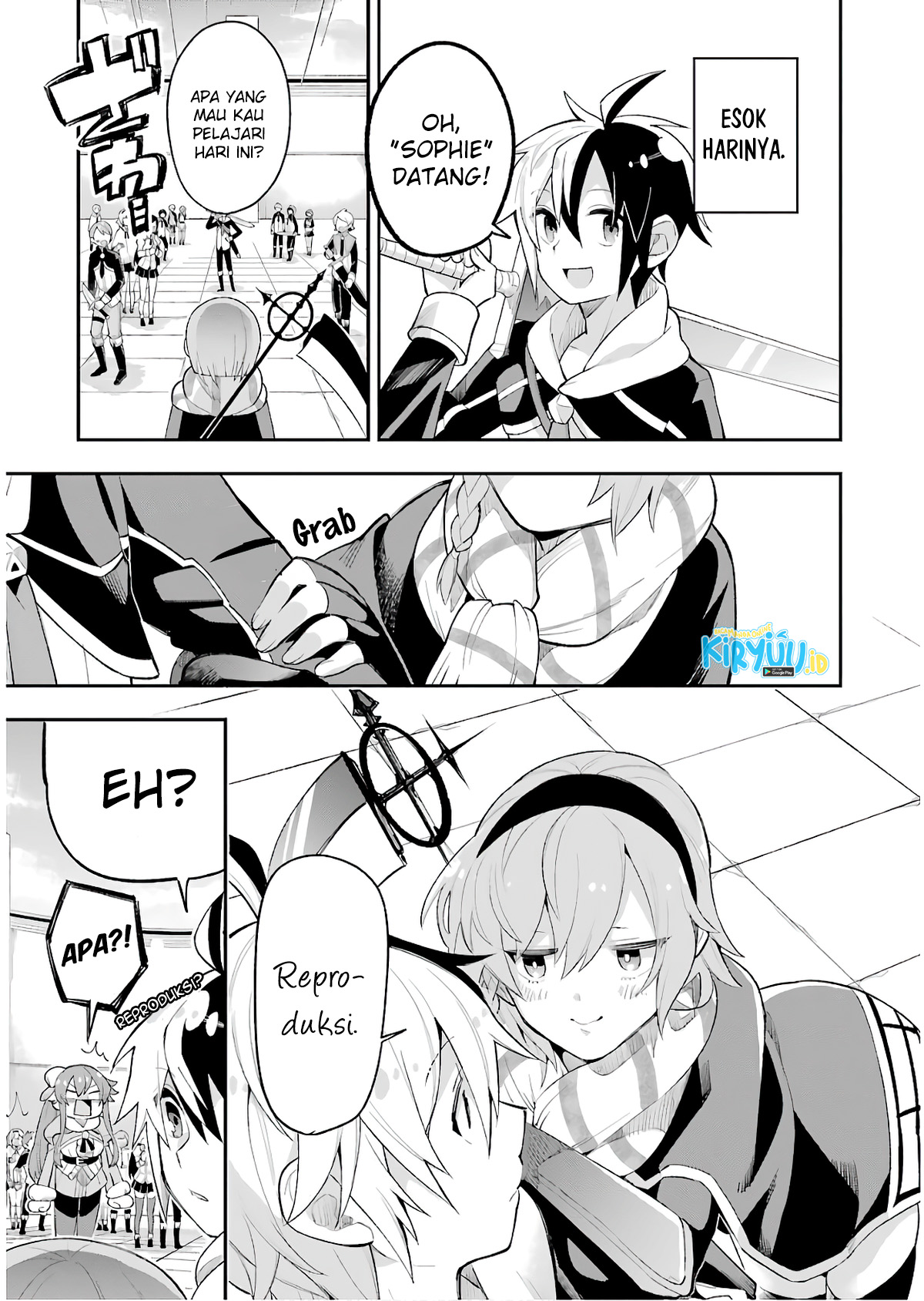 Eiyuu Kyoushitsu Chapter 14.1 Gambar 15