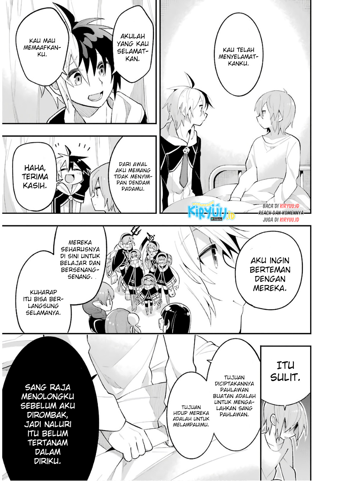 Eiyuu Kyoushitsu Chapter 14.1 Gambar 47