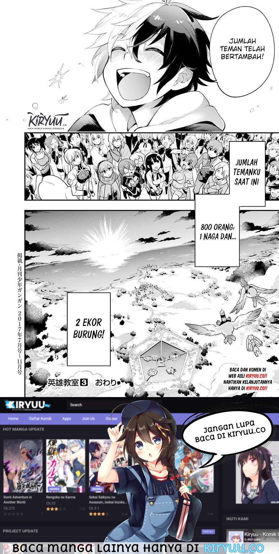 Eiyuu Kyoushitsu Chapter 7.2 Gambar 41