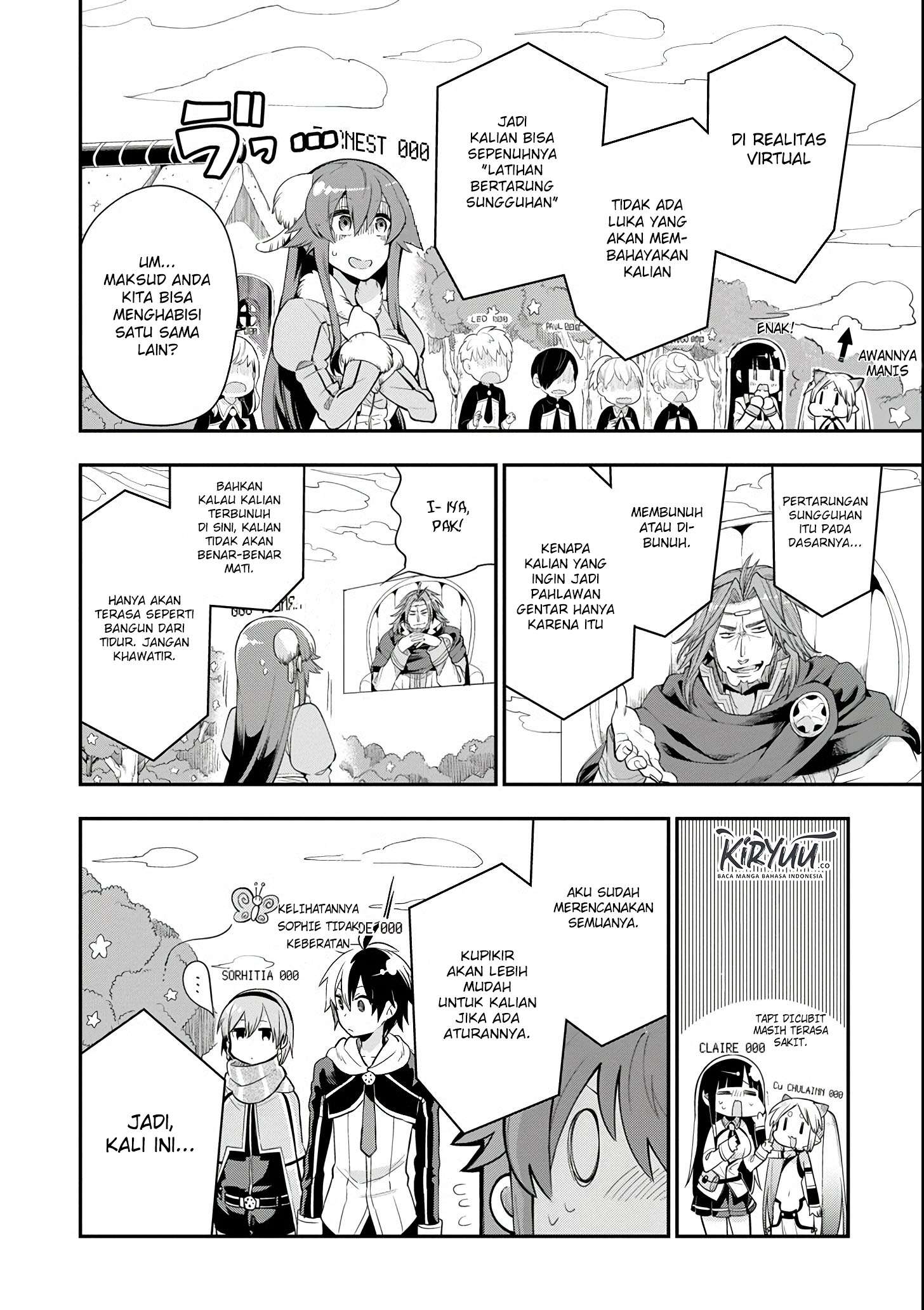 Eiyuu Kyoushitsu Chapter 4.1 Gambar 14