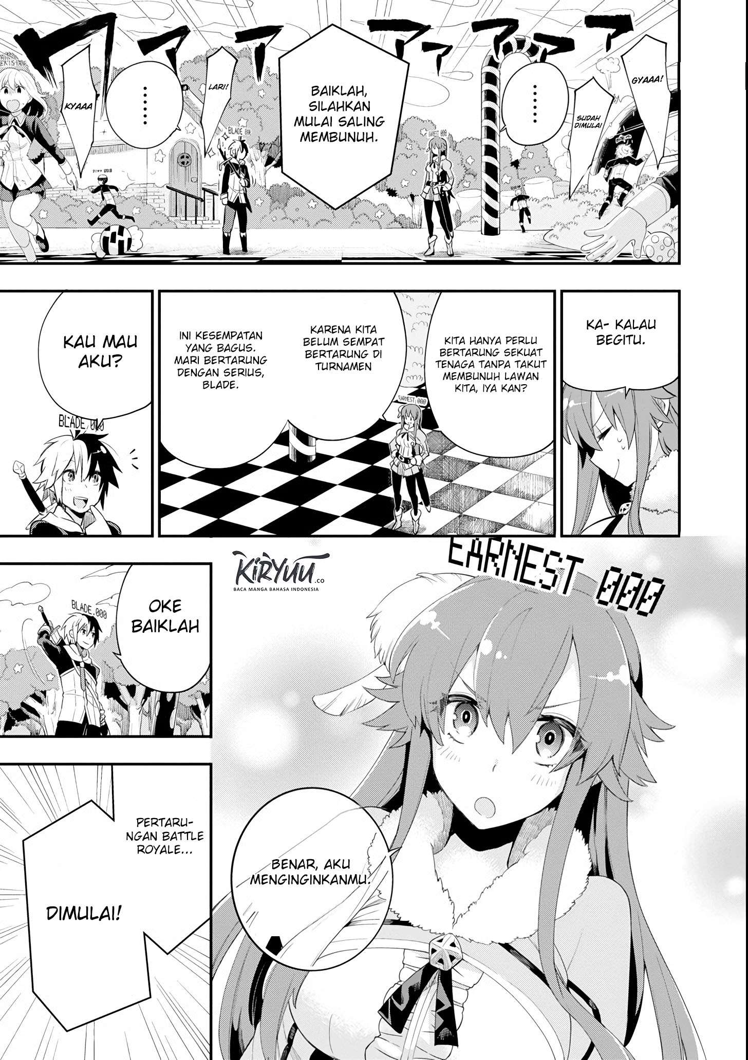 Eiyuu Kyoushitsu Chapter 4.1 Gambar 17
