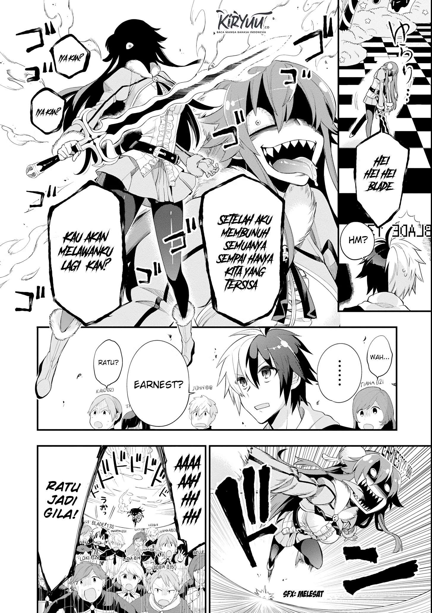 Eiyuu Kyoushitsu Chapter 4.1 Gambar 27