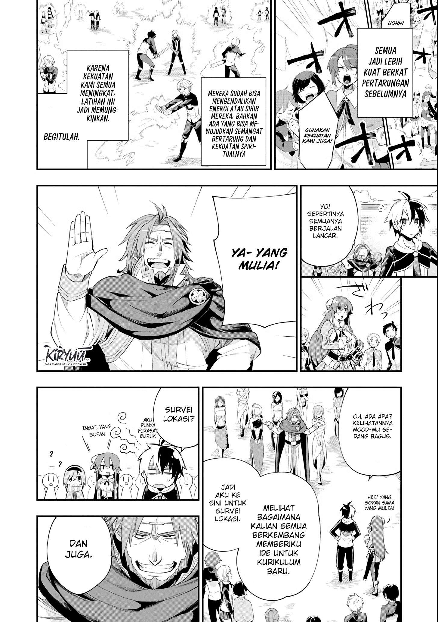 Eiyuu Kyoushitsu Chapter 4.1 Gambar 3