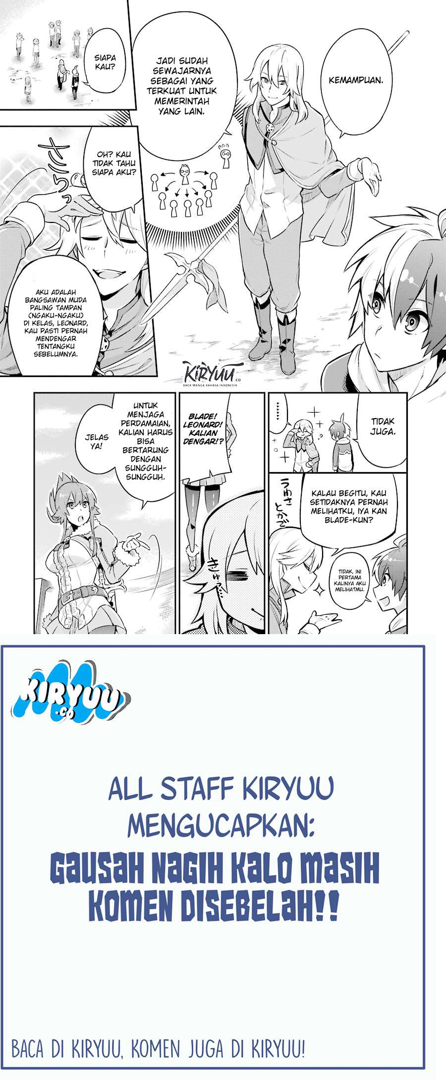 Eiyuu Kyoushitsu Chapter 1.2 Gambar 16