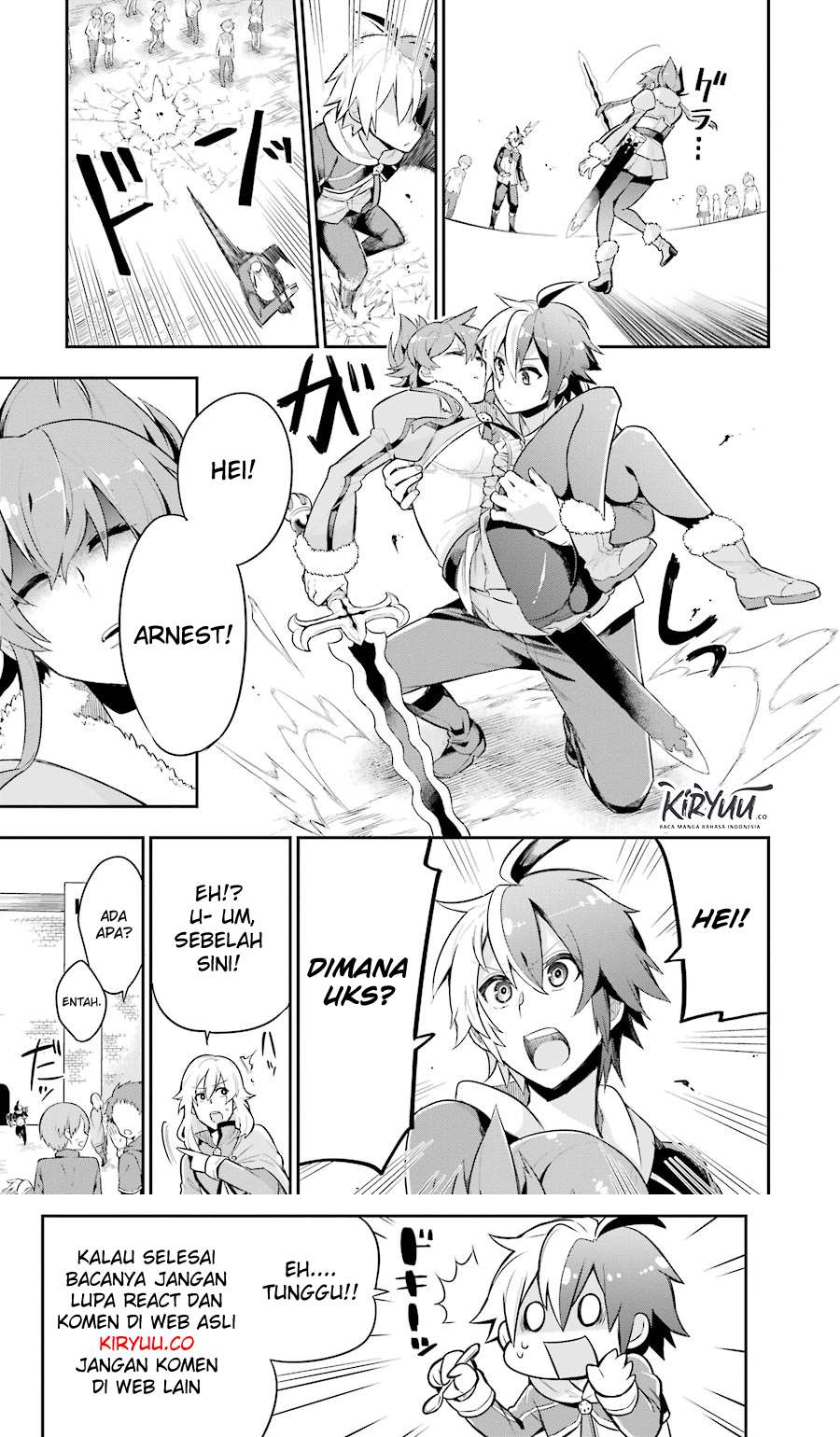 Eiyuu Kyoushitsu Chapter 1.2 Gambar 26