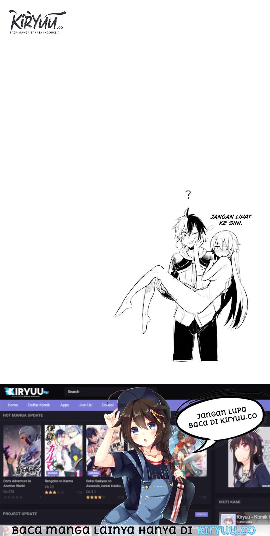 Eiyuu Kyoushitsu Chapter 1.2 Gambar 57