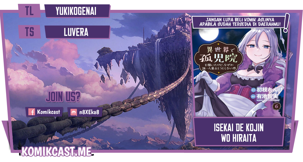 Komik Isekai de Kojiin wo Hiraita kedo, Naze ka Darehitori Sudatou to Shinai Ken - Chapter Chapter 38 - Halaman 1