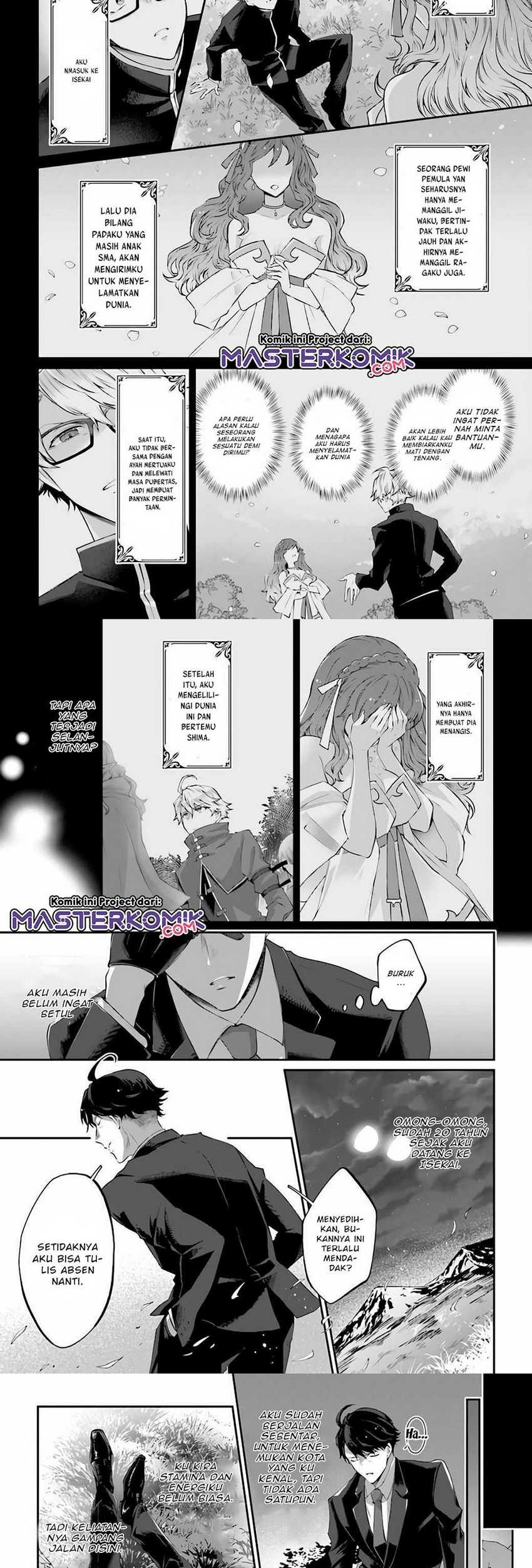 Moto Isekai Tenisha datta Kachou no Ojisan, Jinsei ni Dome no Isekai wo Kake Meguru Chapter 01.1 Gambar 6