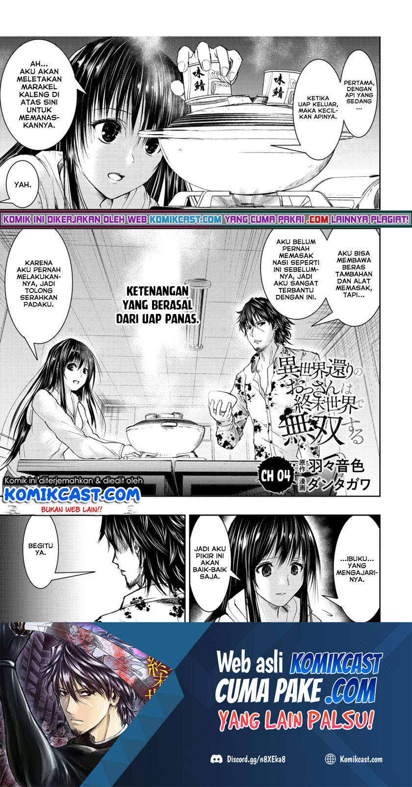 Manga Isekai Kaeri no Ossan wa Shuumatsu de Sekai de Musou Suru Chapter 05 gambar nomor 2