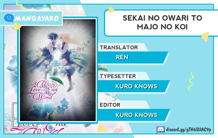 Baca Komik Sekai no Owari to Majo no Koi Chapter 08.5 Gambar 1