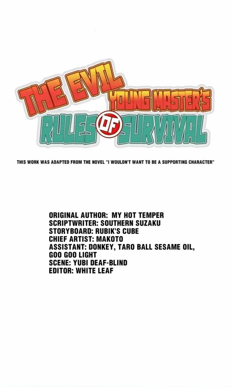 Baca Manhua The Evil Young Master’s Rules of Survival Chapter 01 Gambar 2