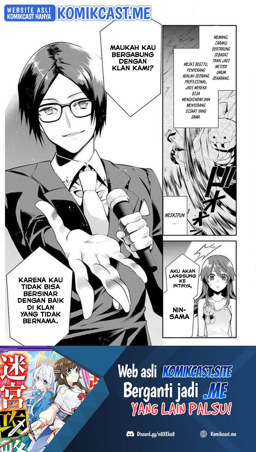 Baca Manga The Labyrinth Raids of the Ultimate Tank ~The Tank Possessing a Rare 9,999 Endurance Skill was Expelled from the Hero Party~ Chapter 13.4 Gambar 2