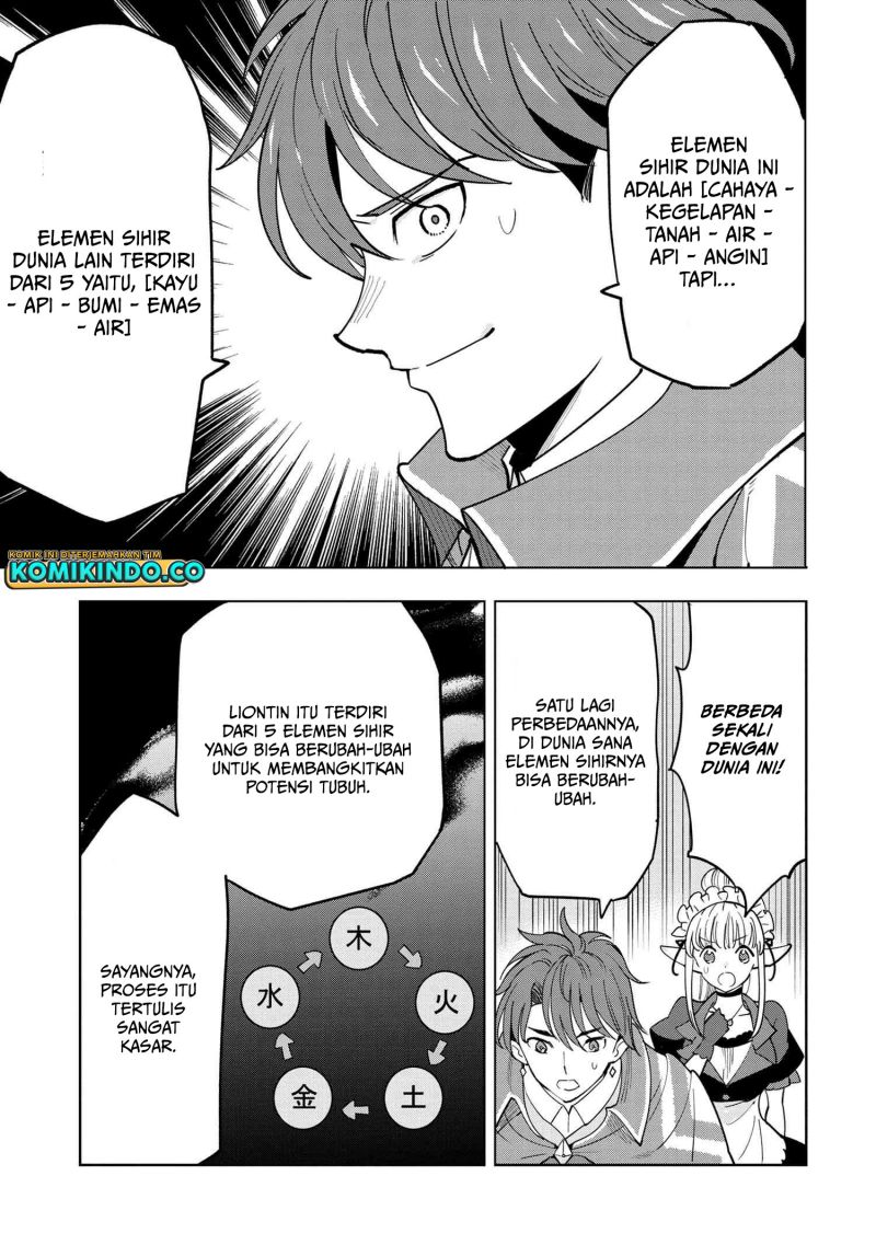 Souzou Renkinjutsushi wa Jiyuu wo Ouka suru: Kokyou wo Tsuihou saretara, Maou no Ohizamoto de Chouzetsu Kouka no Magic Item Tsukuri-houdai ni Narimashita Chapter 07.3 Gambar 9