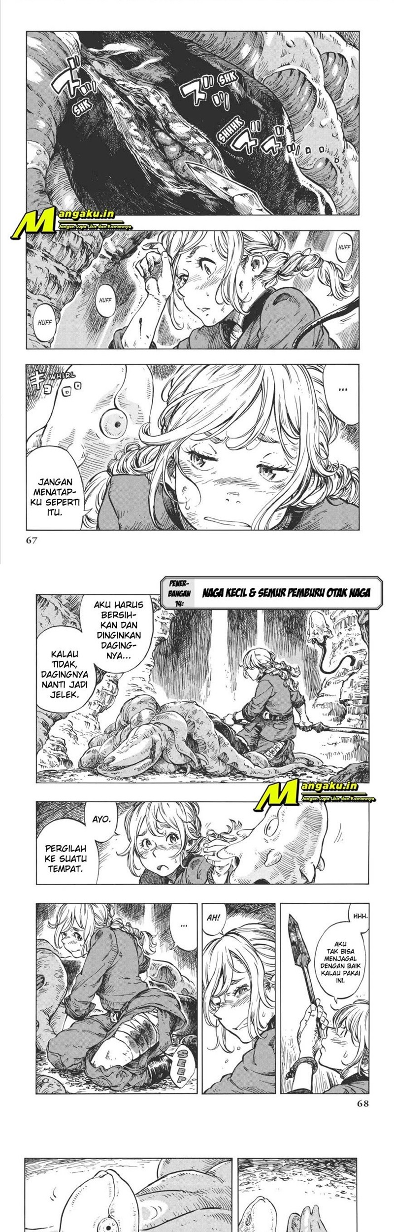 Baca Manga Kuutei Dragons Chapter 14.1 Gambar 2
