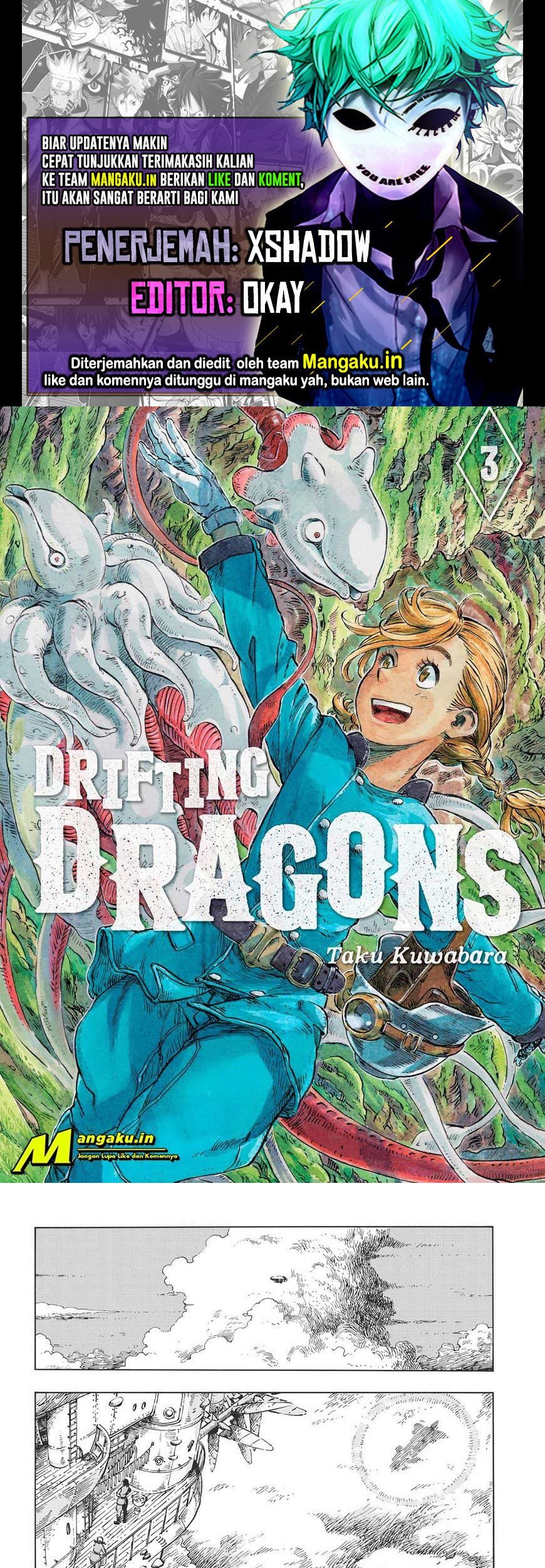 Baca Komik Kuutei Dragons Chapter 12.1 Gambar 1