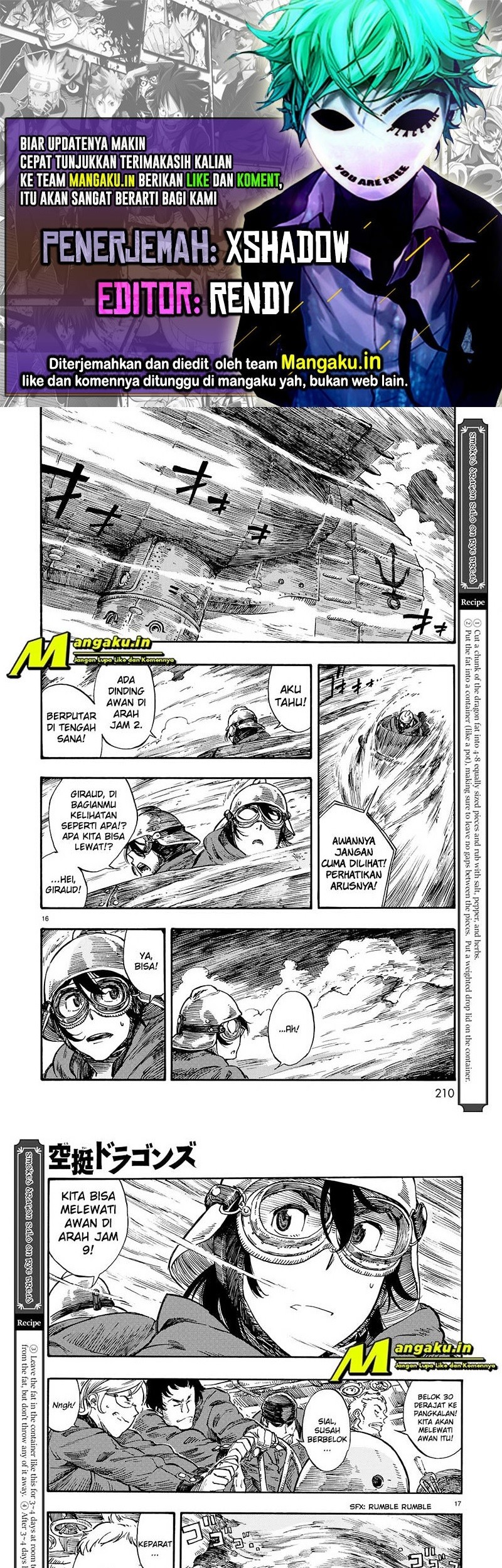 Baca Komik Kuutei Dragons Chapter 04.2 Gambar 1