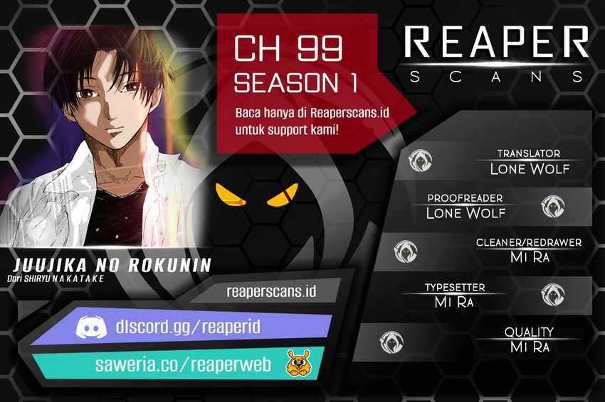 Komik Juujika no Rokunin Chapter 99 gambar nomor 1