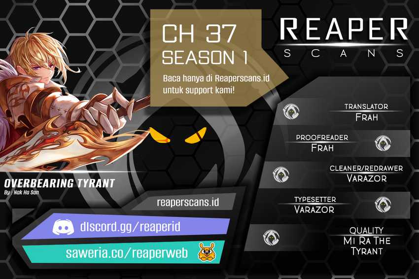 Komik Overbearing Tyrant Chapter 37 gambar nomor 1