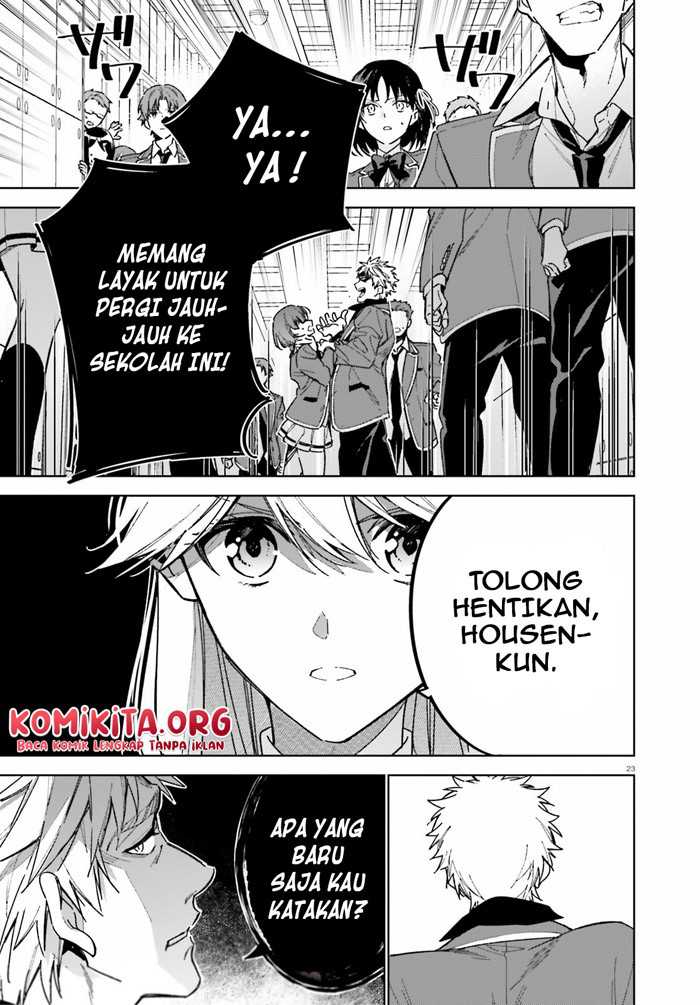 Youkoso Jitsuryoku Shijou Shugi no Kyoushitsu e: 2-nensei-hen Chapter 03 Gambar 24