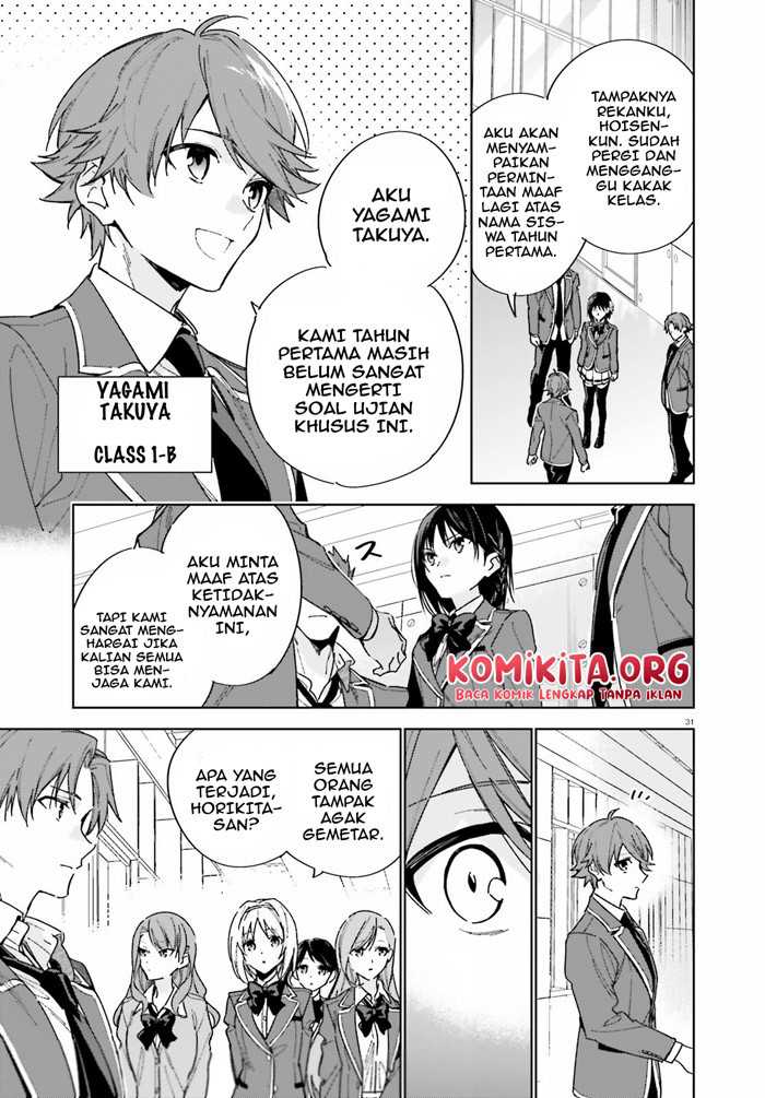 Youkoso Jitsuryoku Shijou Shugi no Kyoushitsu e: 2-nensei-hen Chapter 03 Gambar 32