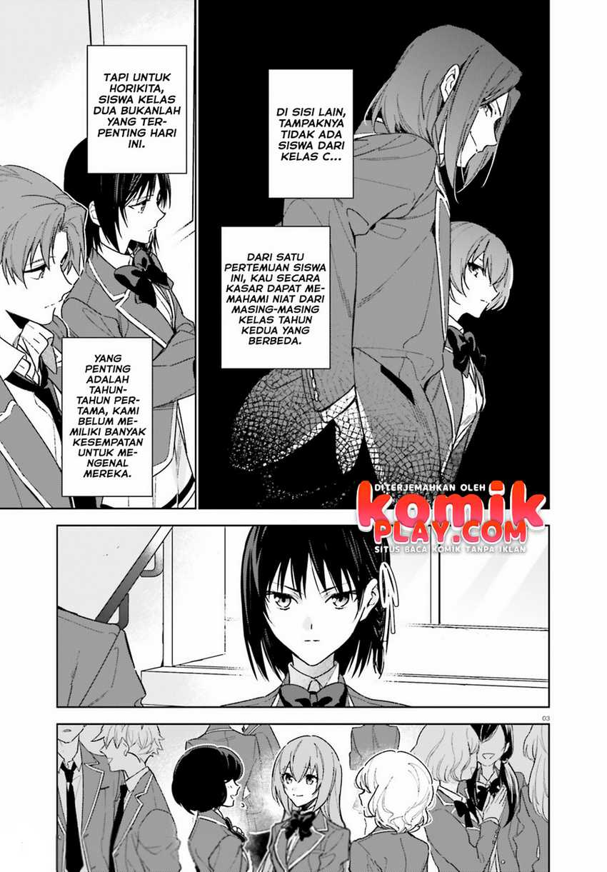 Youkoso Jitsuryoku Shijou Shugi no Kyoushitsu e: 2-nensei-hen Chapter 02 Gambar 5